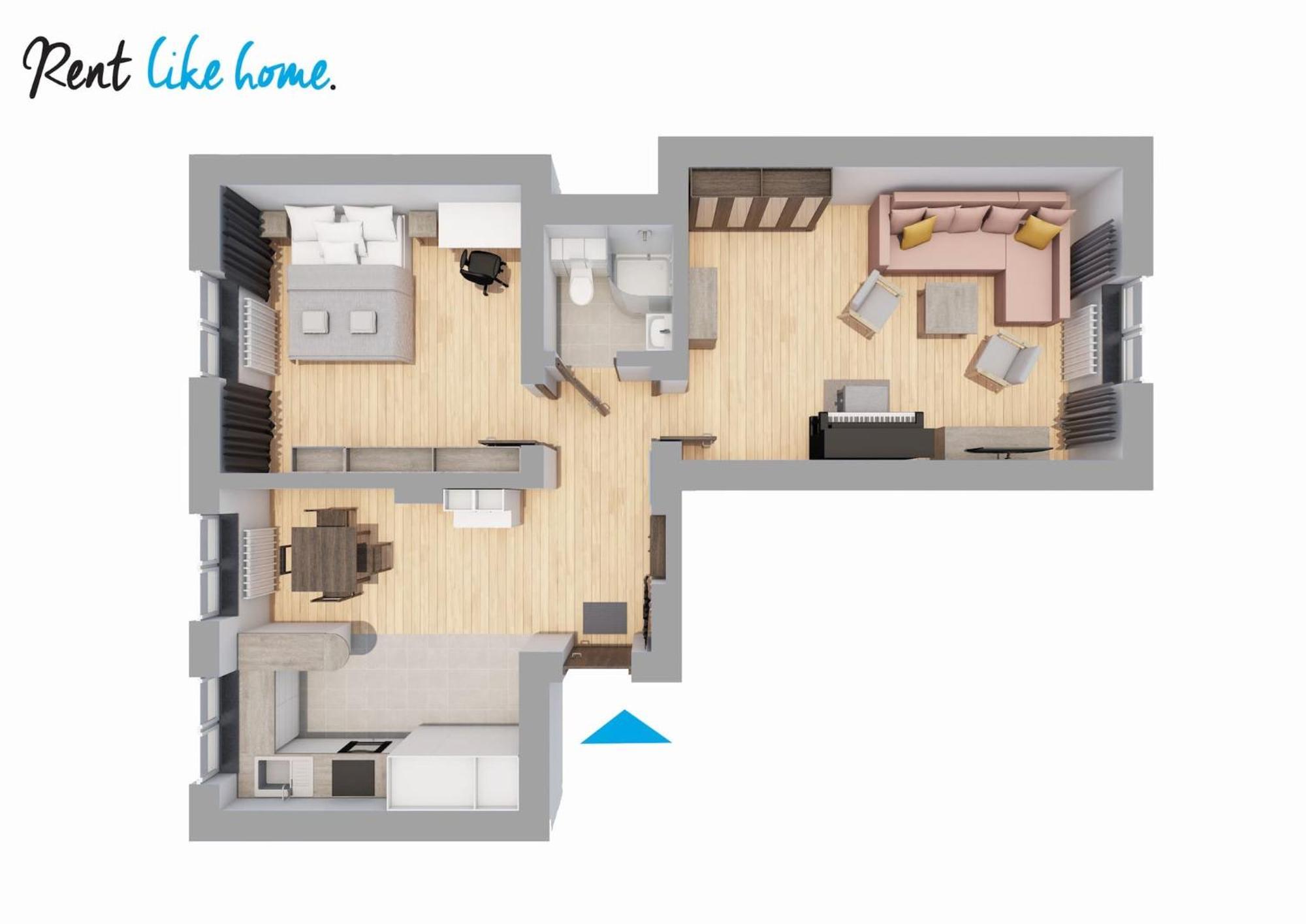 Rent Like Home - Sniadeckich 1/15 Warszawa Eksteriør billede